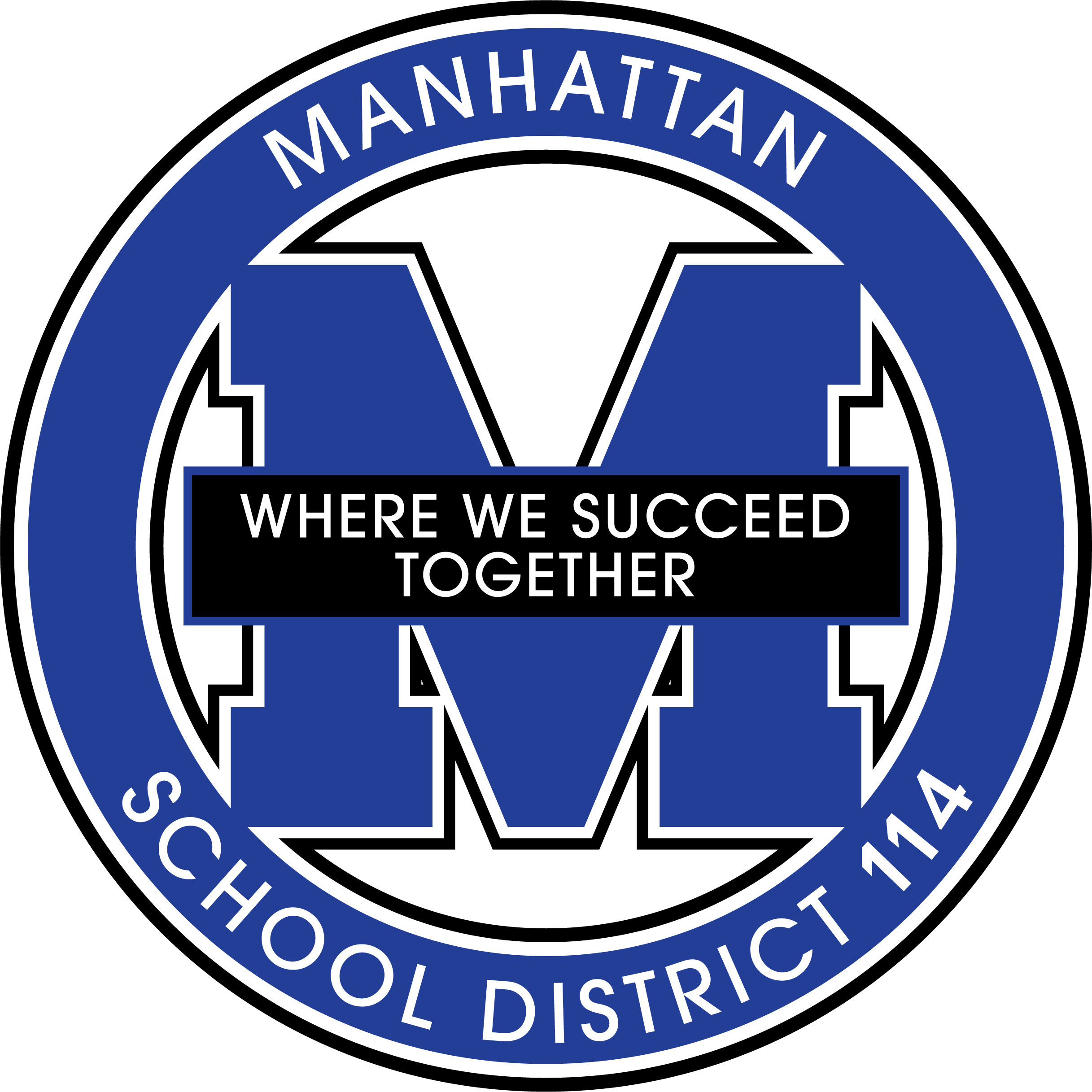 Manhattan School District 114 logo