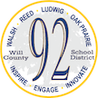 WILL COUNTY SCHOOL DISTRICT 92 logo